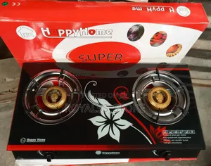 Double Face Glass Gas Burner (Automatic Ignition)