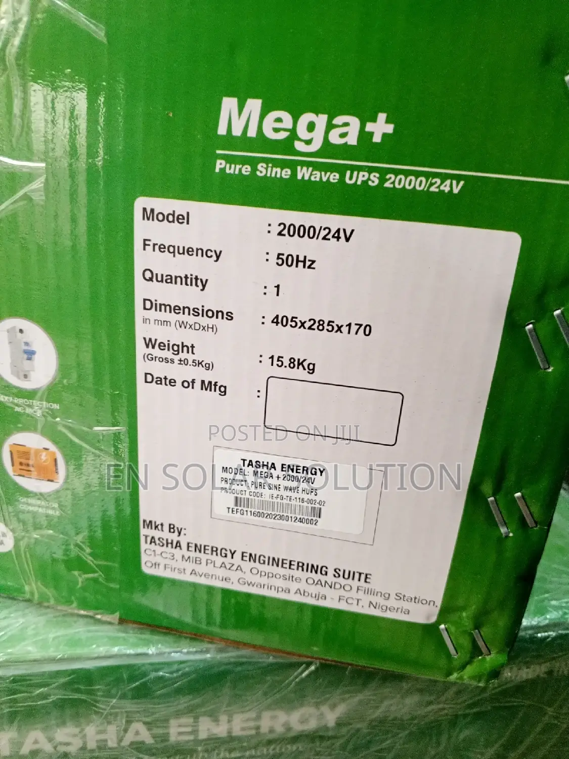 200kva / 24 Voltage Solar Inverter System Available