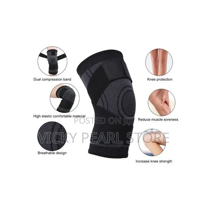 1PC Adjustable Knee Support Knee C-ompression Sleeve Brace