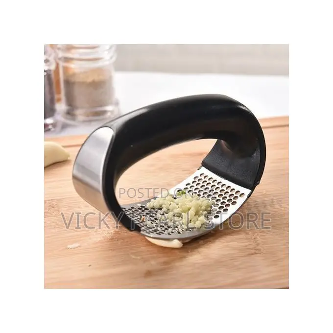 Kitchen Garlic Press Stainless Garlic Crusher Chopper