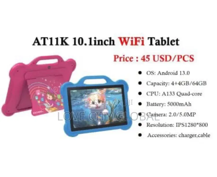 New Tablet 64 GB Blue