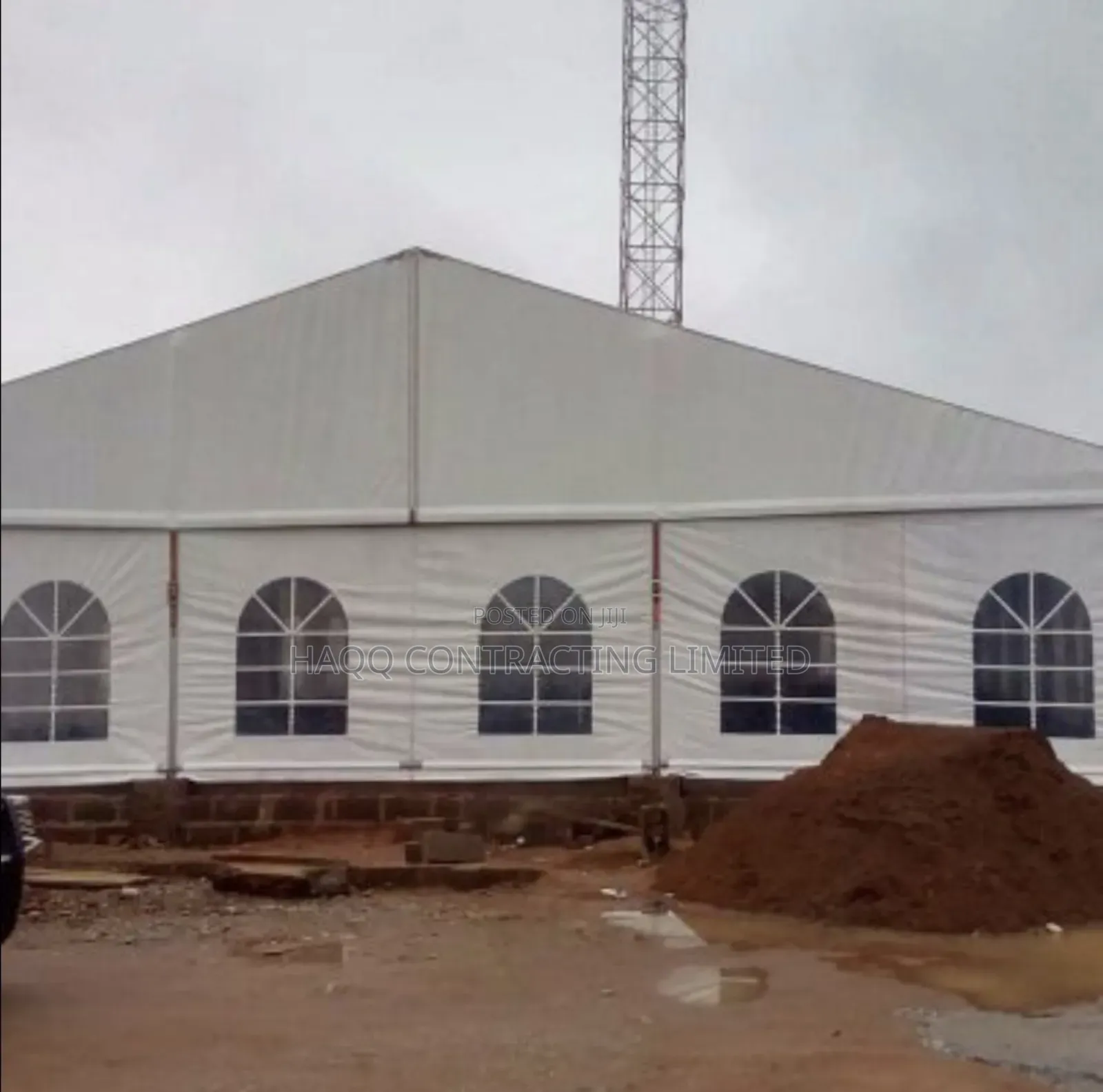 Event Centre Tent Construction