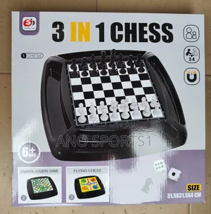 Chess 3-in-One Chess Board