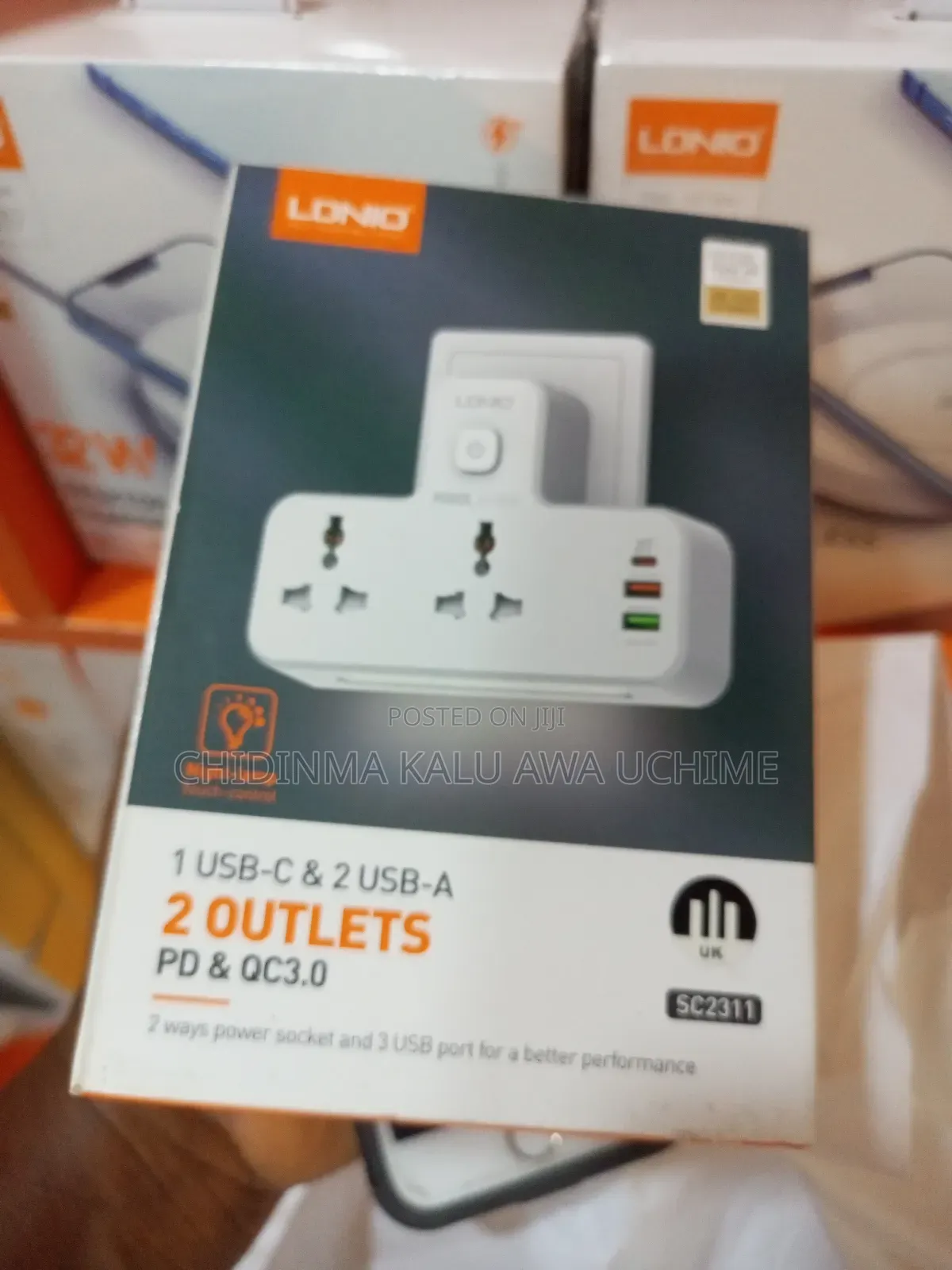 Ldnio Multi Plug Extension Socket