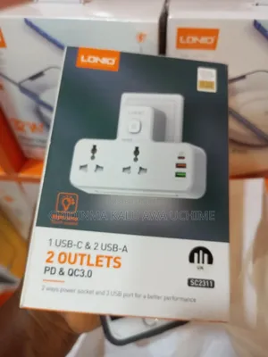 Ldnio Multi Plug Extension Socket
