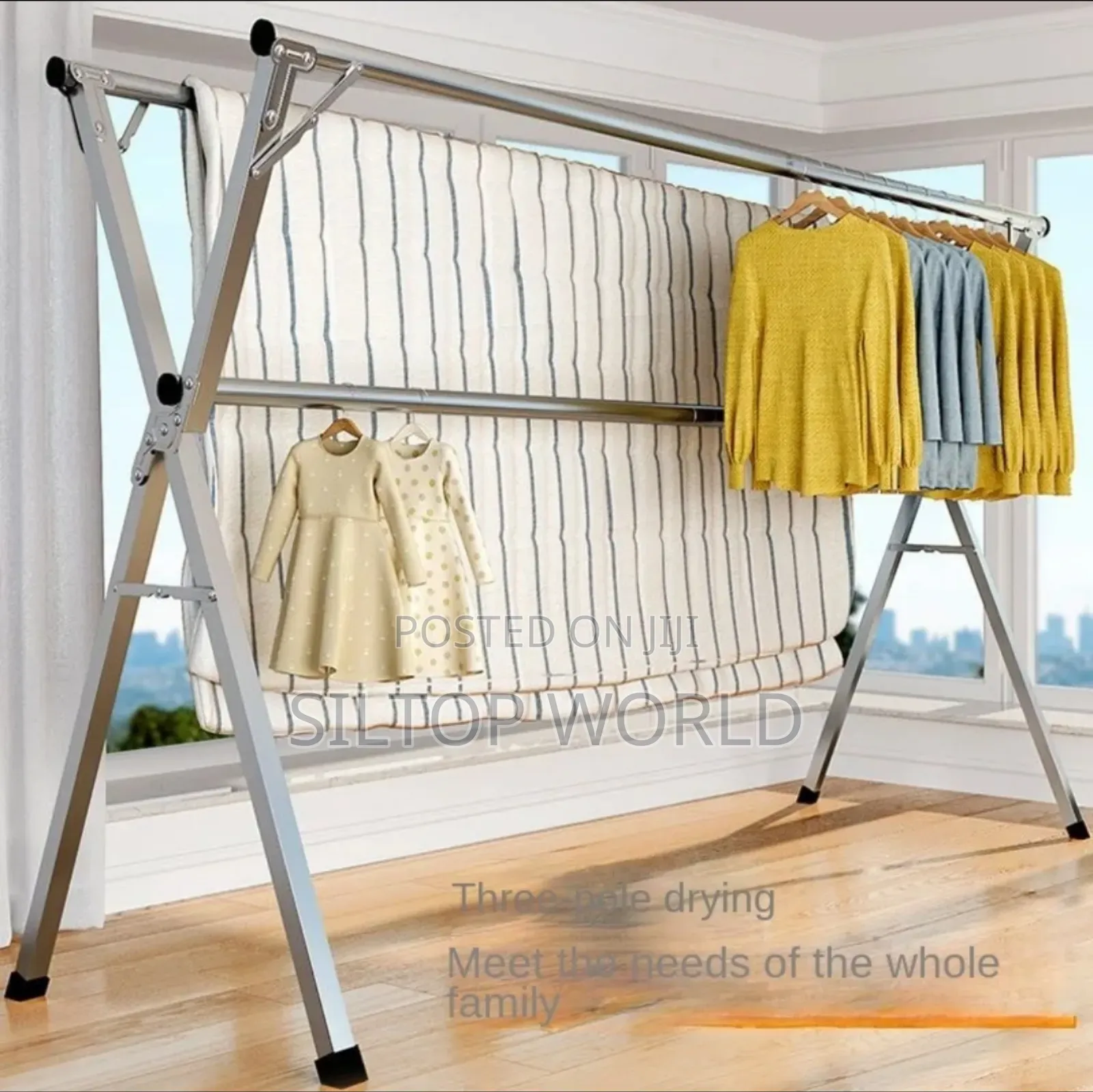 Heavy Duty Retractable Cloth Hanger