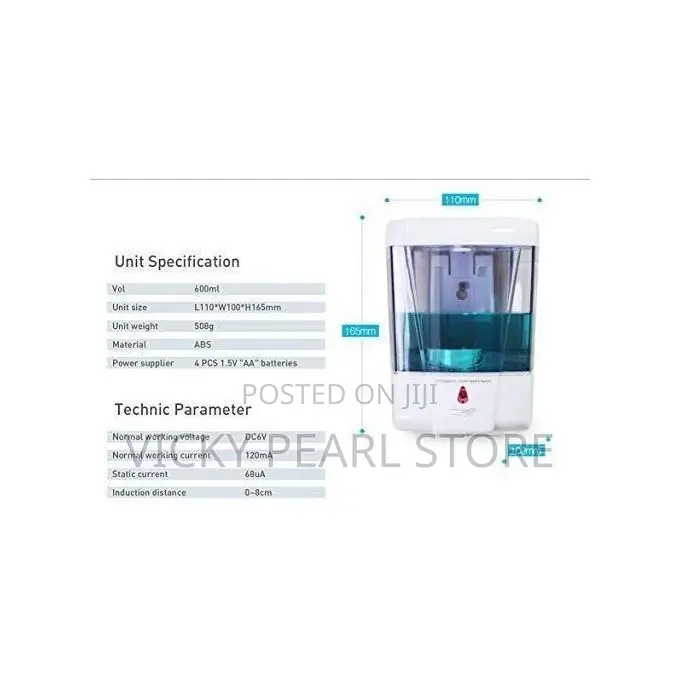 Automatic Wall-Mounted Sensor Liquid Soap Dispenser