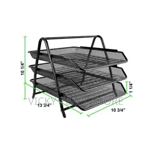 Table Top Document Tray - 3 Tiers