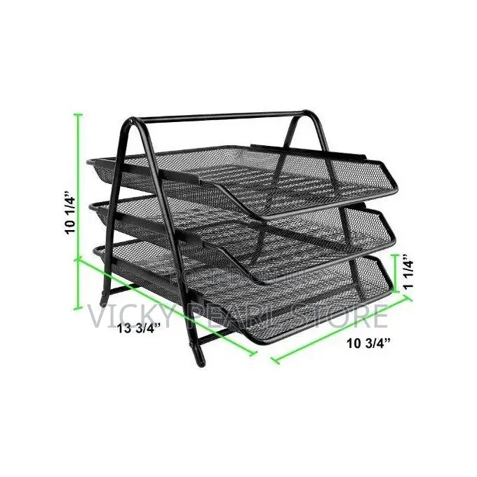 Table Top Document Tray - 3 Tiers