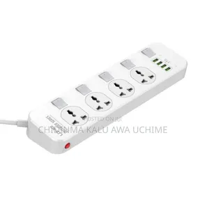 LDNIO Power Socket 2500W 4 USB Extension