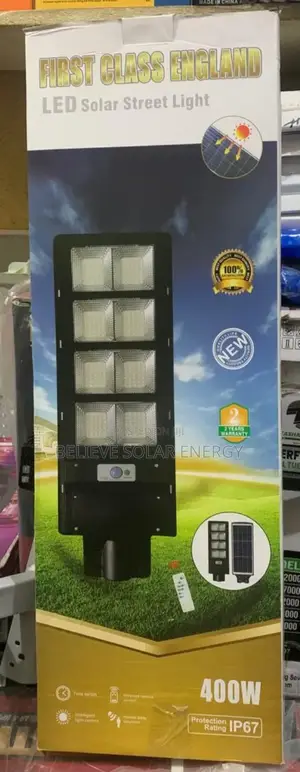 400 Watts LED Solar Street Light