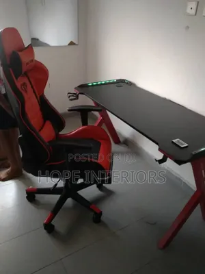 Gaming Chair and Table