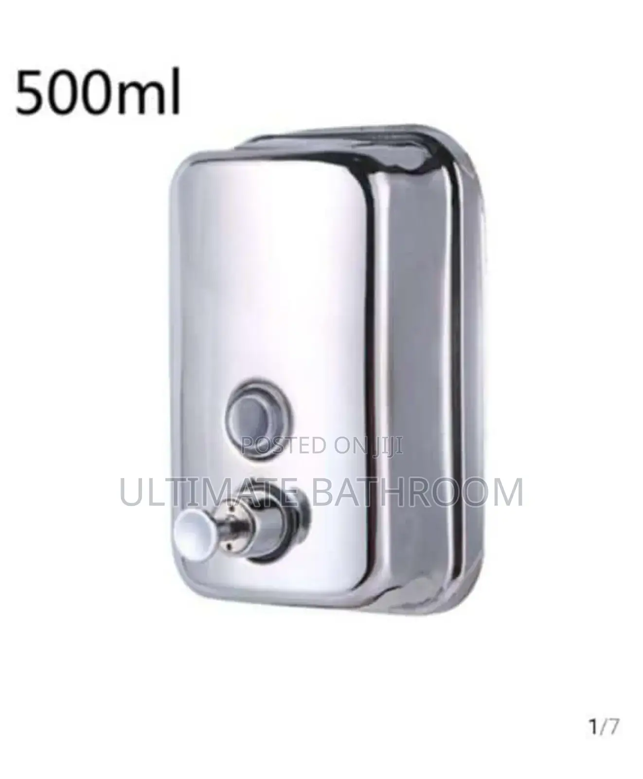 500ml Capacity Manual Soap Dispenser