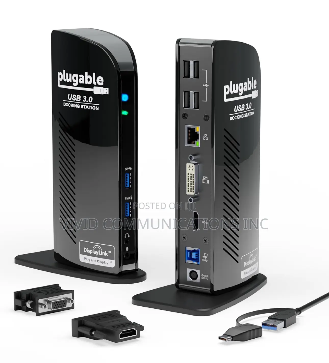 Plugable USB 3.0 Universal Laptop Docking Station