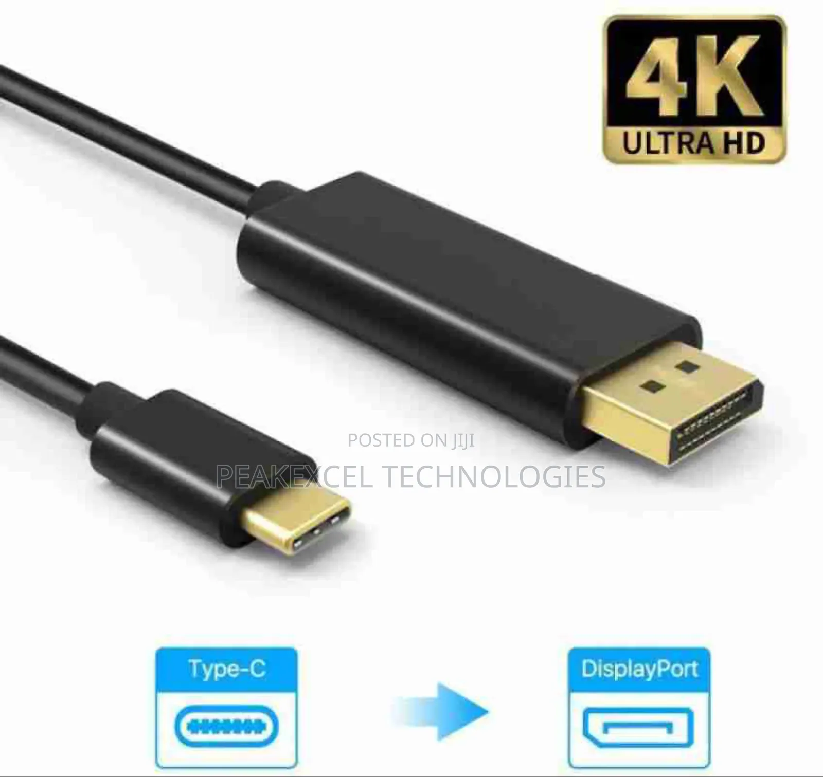 USB C to Displayport Cable 60hz, USB Type C to DP