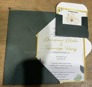 I Print Invitation Card and Access Card