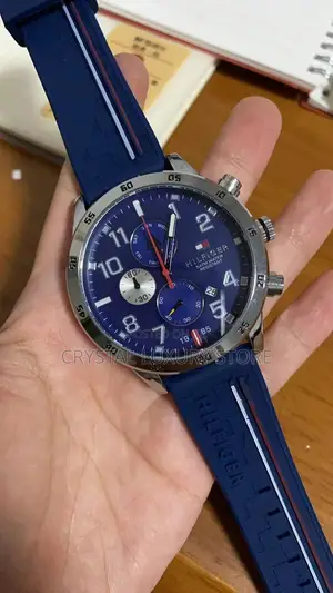 Tommy Hilfiger Quality Affordable Rubber Strap Wristwatch