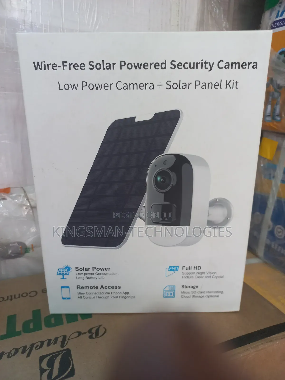 Smat Solar PTZ Camera (Outdoor / Indoor)