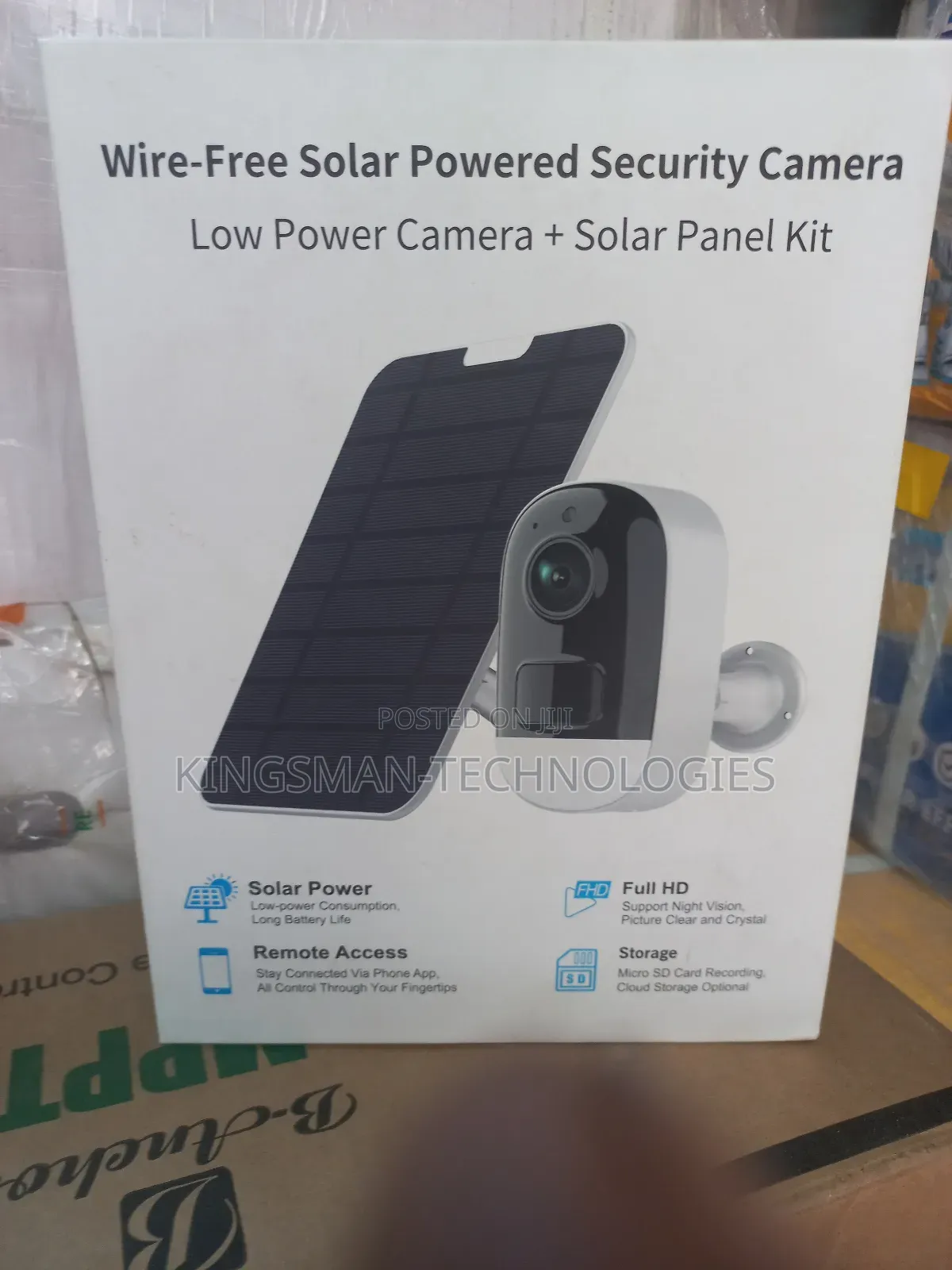 Smat Solar PTZ Camera (Outdoor / Indoor)