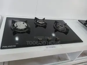 3 Burners Inbuilt Polystar Cooker