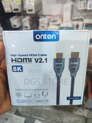 Onten High Speed Hdmi Cable V2.1 3m