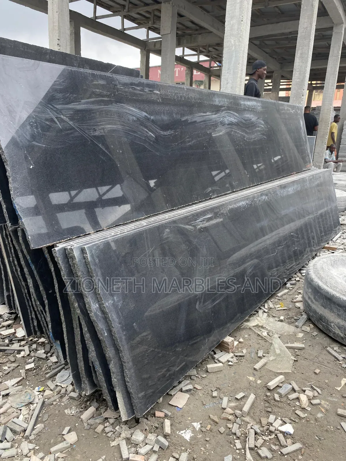 Absolute Black Granite Slab