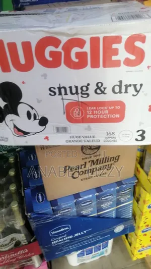 Huggies Snug and Dry 1,2,3 and 4