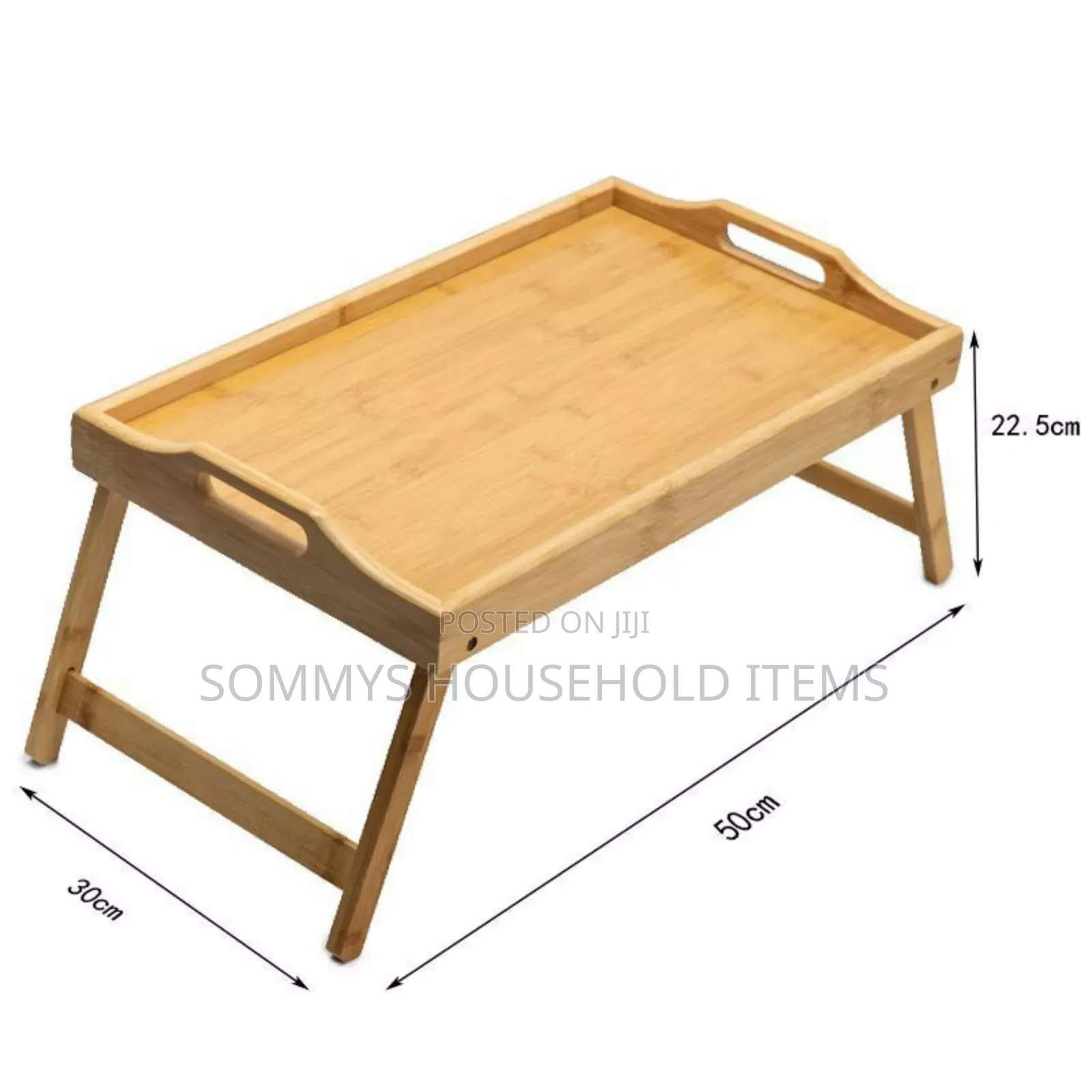 Foldable Wooden Bamboo Tray/Table