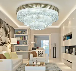 Size 800mm Crystal Chandelier Light, Over Brightness