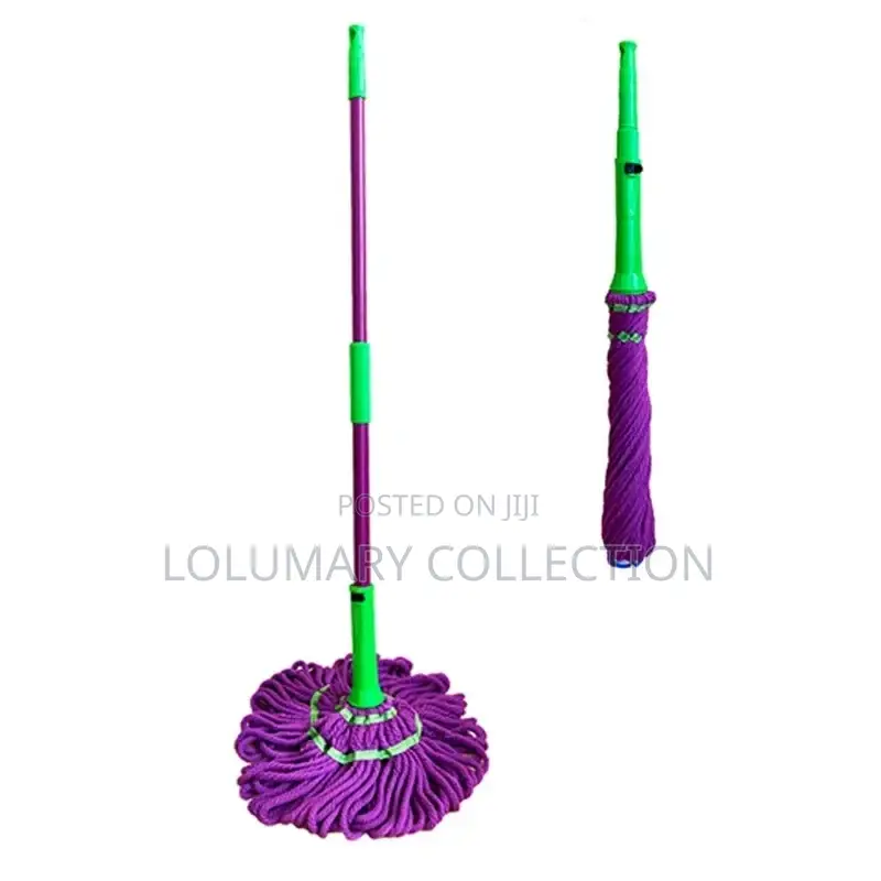 Self Wringing Twist Mop, Microfiber Squeeze Mop