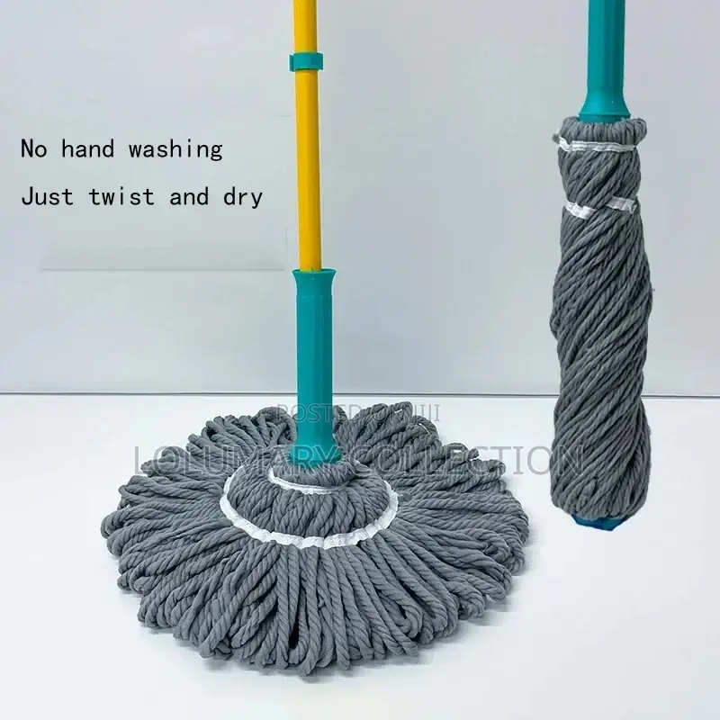 Self Wringing Twist Mop, Microfiber Squeeze Mop