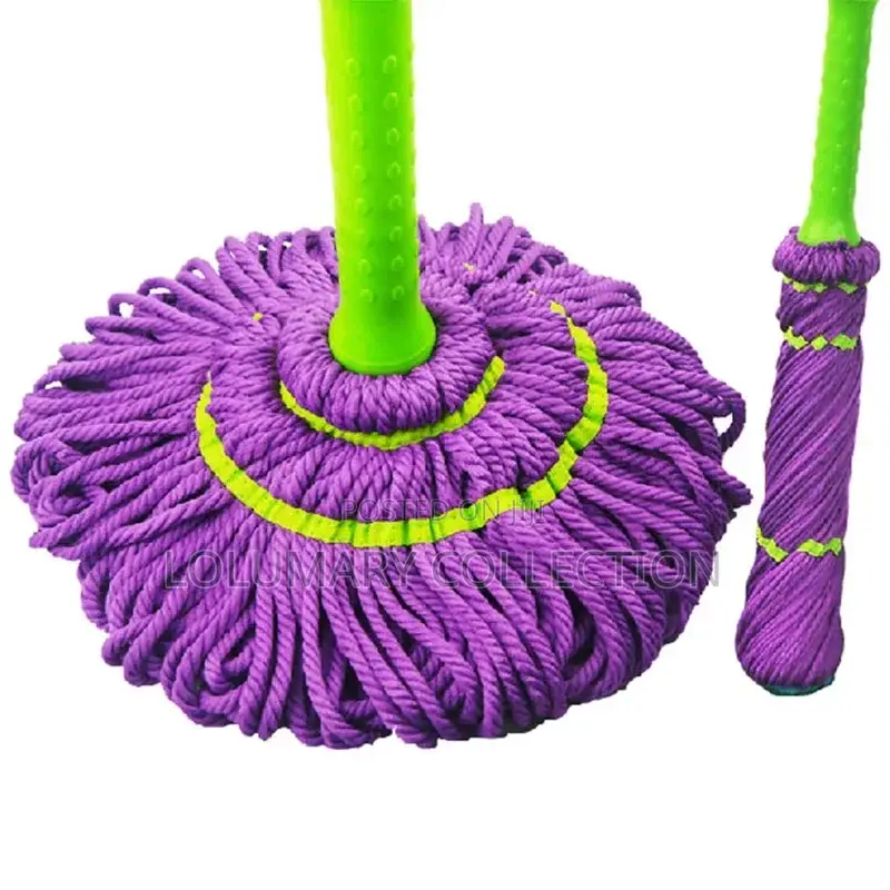 Self Wringing Twist Mop, Microfiber Squeeze Mop