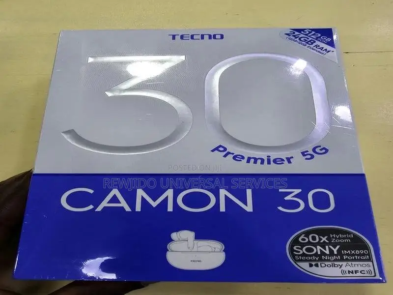 New Tecno Camon 30 Premier 512 GB