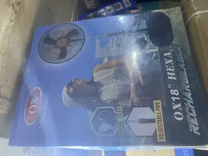 Ox 18” Rechargeable Standing Fan