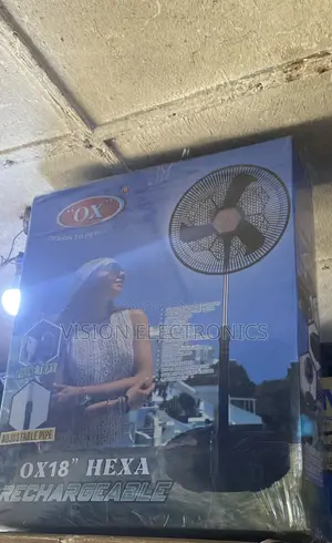 Ox 18” Rechargeable Standing Fan
