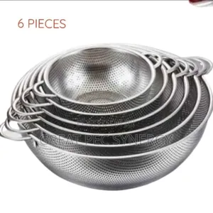 Stainless Sieve Set - Colander (6 Pieces)