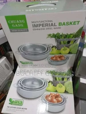 Stainless Sieve Set - Colander (6 Pieces)