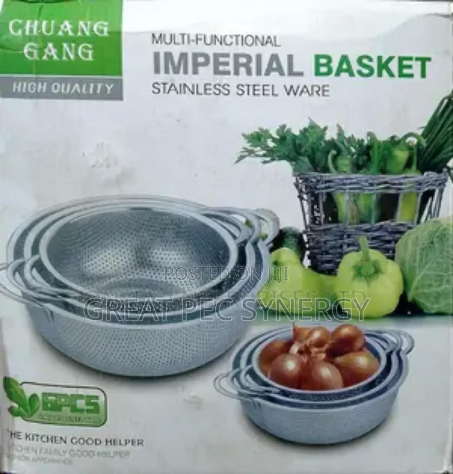 Stainless Sieve Set - Colander (6 Pieces)