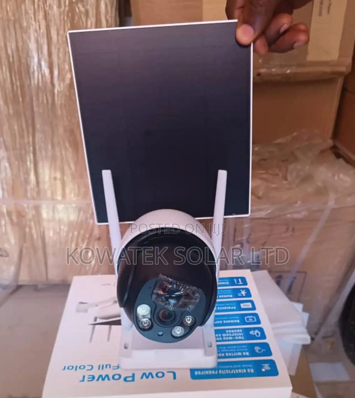 4g 8mp Solar PTZ Camera