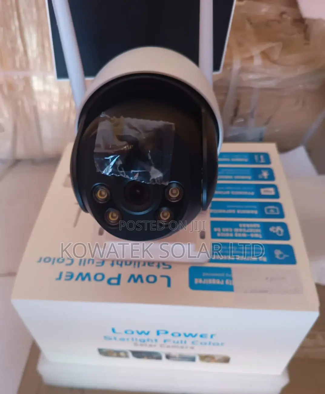 4g 8mp Solar PTZ Camera