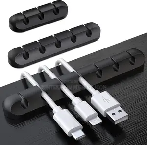 USA SOULWIT Cable Holder Clips, 3-Pack Cable Management Cord