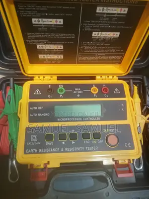 Sew 4 Wire Earth Resistance And Resistivity Tester
