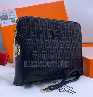 Original Hermes Black Leather Bag Is Available in Store Now