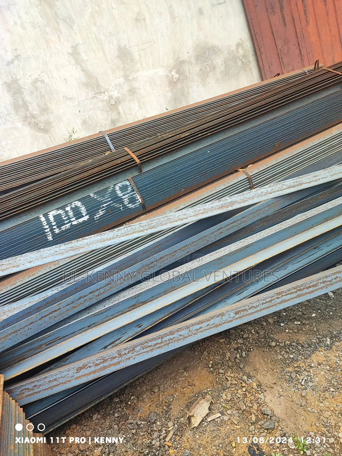 100 by 100 by 8mm Angle (4x4x8mm)