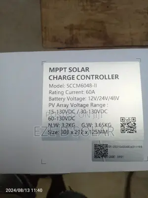 60ah/48v Felicity Solar Charger Controller