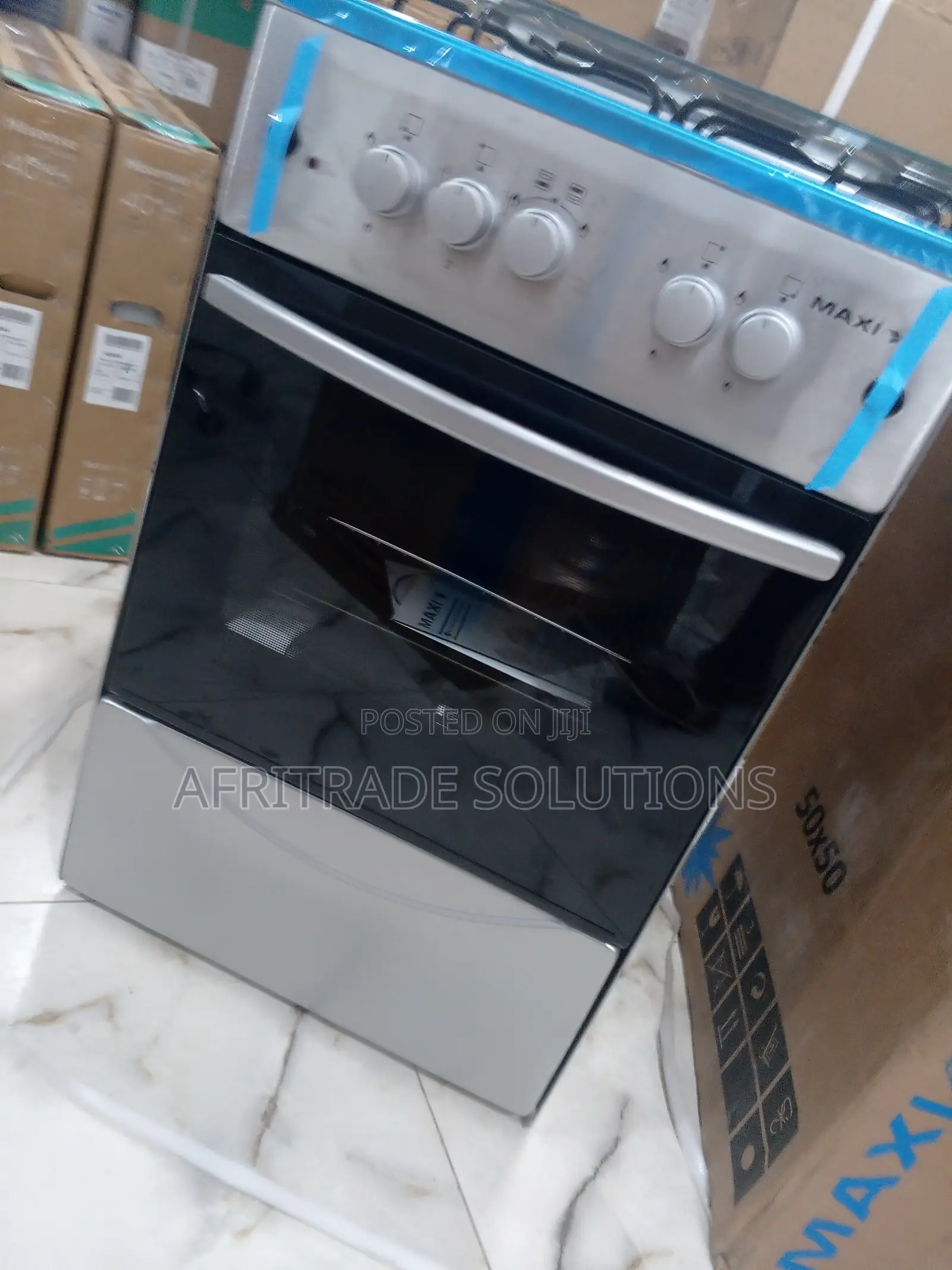 Highly Efficient Maxi 50 X 50 Gas Cooker + 1 Electric