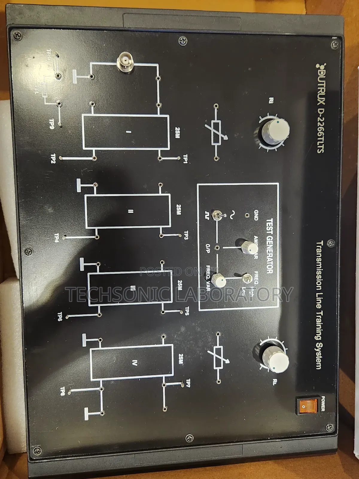 Transmission Line Training System D-2266 TLTS