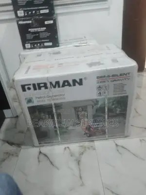 Powerful Firman Petrol Generator ''Ec010990es''