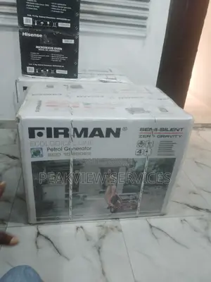 Freshly Produced Firman Petrol Generator ''Ec010990es''