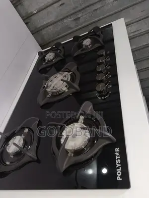 Effective Polystar 5 Burner Inbuilt Gas Pv-Ba870sagps